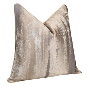 Fodera per cuscino decorativa jacquard 18x18 20x20, lusso europeo, per divano, camera da letto, soggiorno, a basso prezzo - Product Image 3