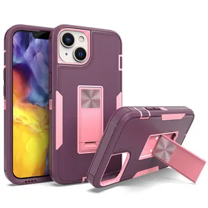 Super Multi-Color Shockproof And Anti-fall Mobile Phone Cases With Bracket
