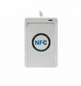 Pembaca Kartu ACS USB Akrilik 13.56MHz Rfid, Penulis ACR122U-a9 ISO14443 USB Tanpa Sentuh NFC