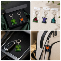 Porte-clés en métal émaillé culturel saoudien, souvenir de la Journée nationale KSA 2026, breloque pour cadeau du Moyen-Orient, OEM ODM, vente en gros