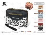 Portafoglio da Donna con Cerniera, Cinturino da Polso, Antifurto, in Microfibra e Pelle Sintetica per Uso Quotidiano - Product Image 1