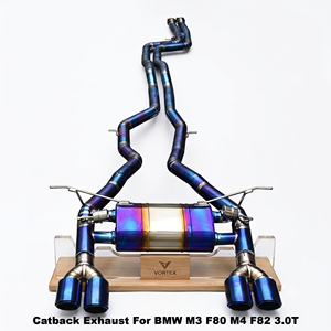 ระบบท่อไอเสียไทเทเนียมแบบวาล์ว Vortex Equal Length สำหรับ BMW M3 F80 M4 F82 F83 S55 เพิ่มประสิทธิภาพการแข่งขัน - Product Image 1