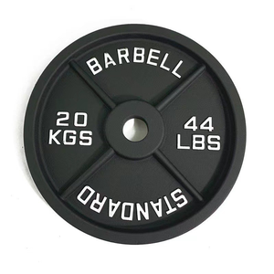 Ensemble de plaques de poids en <span class=keywords><strong>fonte</strong></span> standard pour haltères de musculation, plaques de musculation pour la force athlétique, plaques bumper pour l'entraînement en salle de sport - Product Image 2