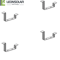 Système de montage solaire photovoltaïque direct usine pour toitures et surfaces planes – Solution de fixation à ballast en acier au carbone sur base béton