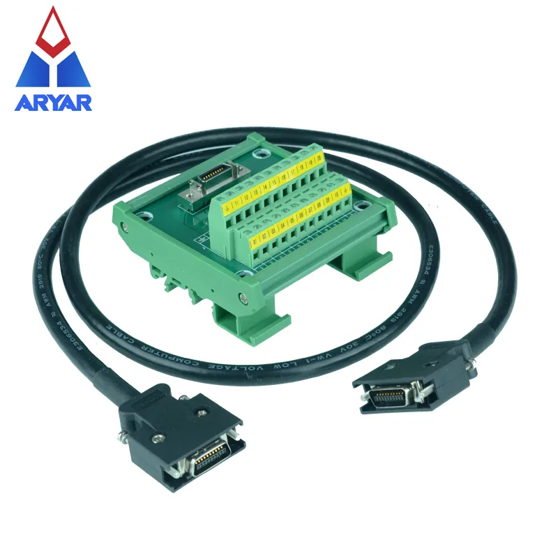 SCSI-20P terminal block, 20-pin terminal, terminal block SCSI20 breakout board servo drive interface