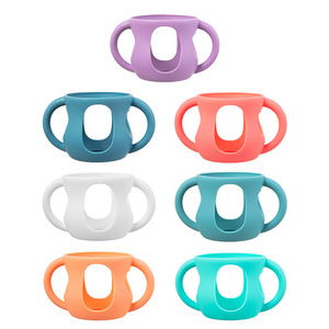 Manchons en silicone de haute qualité pour biberons, poignées antidérapantes pour biberons en verre <span class=keywords><strong>Avent</strong></span> Natural de 4/8 OZ - Product Image 6