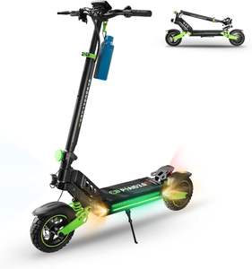 Patinete Eléctrico Gyrocopters Plaid 3.0 para Adultos y Adolescentes, 45 km/h, 45 km de Autonomía, Motor sin Escobillas de 850 W, Batería de 13 Ah, Plegable de 10 Pulgadas, Doble Motor - Product Image 5