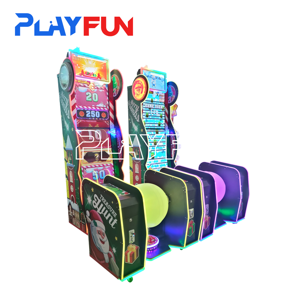 Новейшая аркадная игра Playfun, управляемая монетами, охота за сокровищами, кубик, выкупление, лотерейный билет, видеоигровой автомат