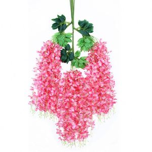 TCI-1150 <span class=keywords><strong>Planta</strong></span> Artificial de Glicinia Verde Multicolor para Decoración del Hogar, Flor Artificial de Glicinia Amarilla, Venta Caliente - Product Image 1