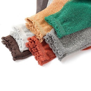 <span class=keywords><strong>Chaussettes</strong></span> de jolies filles en fil à paillettes métallisé coloré japonais - Product Image 6