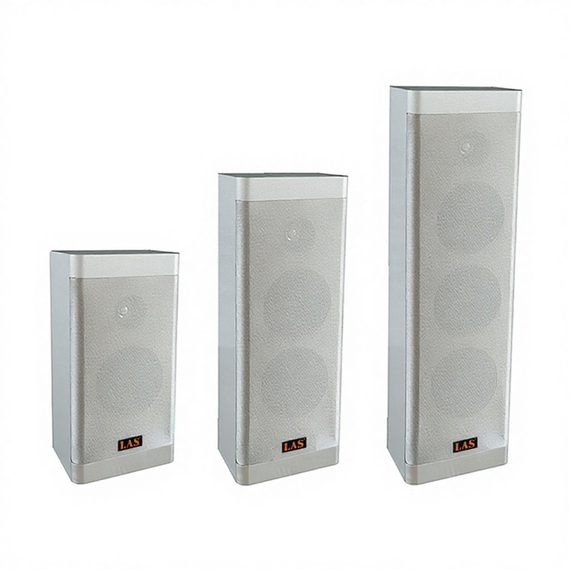 Wooden Speaker System LAS LCS-610 620 630 for Public Broadcasting, Background Music, and Conference Use  Wall-mounted Speakers