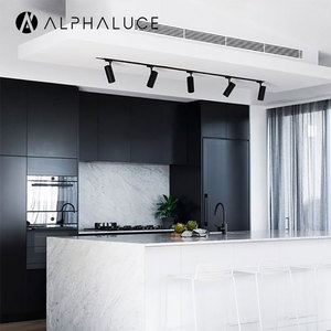 Alpha đường sắt hệ thống chiếu sáng Nhà cung cấp DC48V LED có thể điều chỉnh theo dõi ánh sáng COB LED theo dõi ánh sáng tập trung - Product Image 6