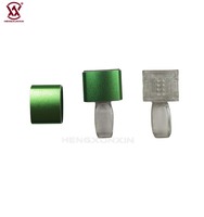 Vente directe usine : Clip porte-badge en plastique à coque métallique pour sac, pièces de fixation pour badges d'entreprise