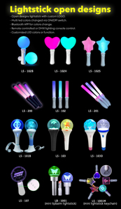 Lightstick Personalizado <span class=keywords><strong>Kpop</strong></span> con Impresión de Logotipo, Control Remoto RF, Fabricación OEM, Venta al Por Mayor - Product Image 6