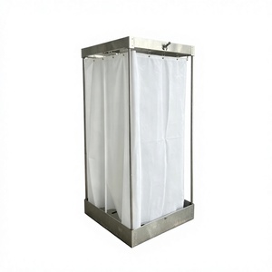 Ducha de Descontaminación de Emergencia Plegable de Enjuague Rápido, Ducha de Seguridad Industrial Portátil para Remediación de Asbesto - Product Image 2