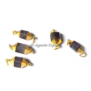 Colgante galvanizado de amatista - Product Image 1