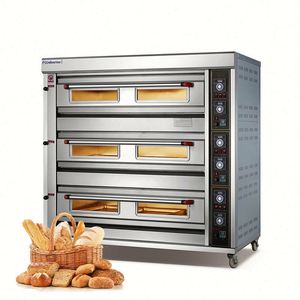 Top Sale Industry China Wholesale Industrial Oven 3 Deck the Industry China Wholesale Rotary Tandoori Oven - Product Image 1