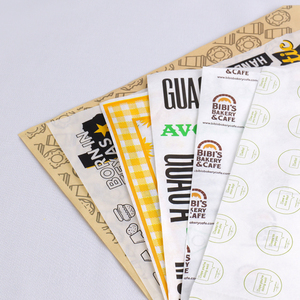 Prezzo basso Sandwich Party Burger cibo cotto carta da imballaggio a prova di olio notizie carta velina per alimenti in stile carta con Logo personalizzato - Product Image 6