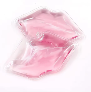 2026 Compresse de gel réutilisable en forme de lèvres, chaud/froid, personnalisée, pour les lèvres |   Compresse rafraîchissante pour soulager la douleur et les gonflements après une chirurgie des lèvres, soin de beauté - Product Image 2