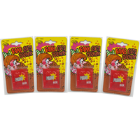 Cubes de fausse boisson cola acclamés, écologiques, en fibre végétale, poudre plastique, pour blagues amusantes du Poisson d'avril, impression numérique, EN71 CE