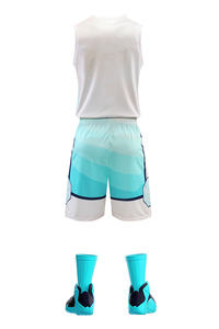 เสื้อบาสเก็ตบอลสำหรับเด็ก,ชุดกีฬาดีไซน์ใหม่ตามสั่ง - Product Image 5