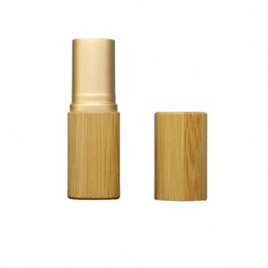 Wholesale Empty <b>Lipstick</b> Tube <b>Custom</b> Bamboo <b>Lipstick</b> Tube for Cosmetic Packaging Gift - Product Image 1