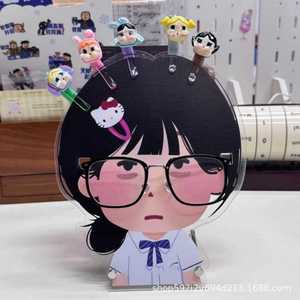 กรอบแว่นตาการ์ตูนสุดสร้างสรรค์ อะคริลิคตั้งโต๊ะ ของตกแต่ง ชั้นวางแว่นกันแดด ชั้นเก็บแว่นตา - Product Image 2