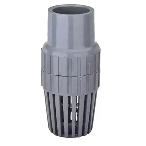 china supplier valve manufacture wholesales 4 inch pump foot valve upvc