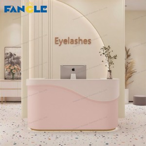 Mới Độc Đáo Bàn Tiếp Tân Vẻ Đẹp Salon Cửa Hàng Quần Áo Nhà Hàng & Quầy Bar Tiền Mặt Đăng Ký Góc Thanh Toán Truy Cập Cho Văn Phòng - Product Image 5