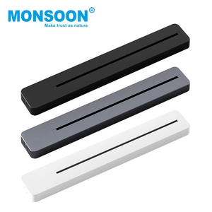 Kitchen Furniture <b>Desk</b> Electric Rail Socket Sliding Guide Rail Plug-In Row Movable Aluminium Alloy Surface Mounted Track Socket - Product Image 2