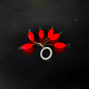 Flotteurs de pêche lumineux en forme d'olive en mousse EPS, sept étoiles - Product Image 2