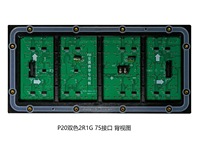 Panneau d'affichage à LED de transport programmable pour voiture