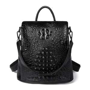 Mochila De cuero de vaca auténtica para hombre, morral de viaje suave, calidad garantizada - Product Image 1
