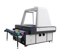 Nueva Máquina de Corte Láser Panorámica Automática de Alta Velocidad Ayf, Cortadora de Tela, Cámara, 1814 mm, 130 W, Plotter de Corte