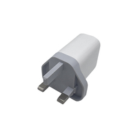 Adaptador de Corriente CA/CC de 5W con Certificación UKCA y CE, Cargador USB Inteligente de 5V 1A para Computadoras Portátiles, Teléfonos Móviles, Relojes, Cámaras, Ignífugo e Inteligente