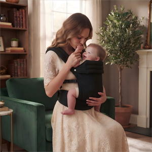 <span class=keywords><strong>Porte</strong></span>-bébé PABELY PBL3414 certifié CE, de luxe, ergonomique, en lin de qualité supérieure, à haute capacité de charge, pour bébés de 0 à 3 ans, pliable, vente en gros - Product Image 3