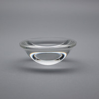Lentille en verre optique plano-convexe de 67 mm pour phare antibrouillard LED