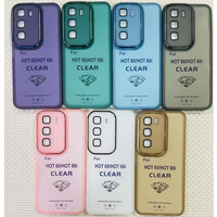 Coque de téléphone en caoutchouc souple anti-chute pour Tecno Spark 40 Pro + étuis de protection en TPU transparents pour Infinix Hot 60 Pro