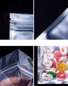 茶花干果宠物食品密封半透明铝自封袋 - Product Image 3