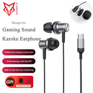 Micrófono de Solapa con Clip para Cuello, con Cable, Manos Libres, Tipo C, Portátil, de Sarafox, para Iphone17, Tarjeta de Sonido, Altavoz - Product Image 3