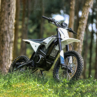 Valtinsu Em5 Ultra Dirt Bike 72V 8000W 90Km/H Moto de course sur route à moteur sans balais puissant, moto électrique tout-terrain