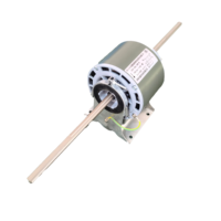 Moteur de ventilateur à double arbre PSC pour climatiseur, OEM d'usine, 1/4 HP, 1/3 HP, 1/2 HP, pour la ventilation