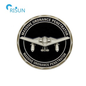 Moneda Conmemorativa Personalizada de Aviación, Avión de Combate Bombardero B2 B-2 de la Fuerza Aérea de los Estados Unidos, Medallón de Avión, Moneda de Desafío B2 - Product Image 2