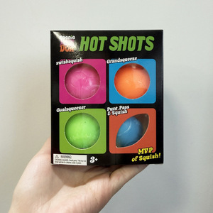 Pelota de Liberación Rápida Multicolor de TPR para Fútbol, Baloncesto, Béisbol y Rugby, de Recuperación Lenta y Aprietable, Marca Needoh - Product Image 2