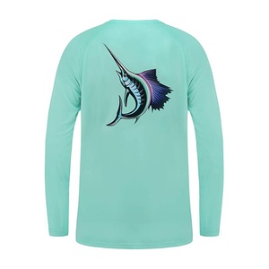 Camisetas de Pesca con Protección Solar UPF 50+ y Ventilación, Impresión por Sublimación Personalizada, Camiseta de Seguridad para Pesca con Mosca - Product Image 2