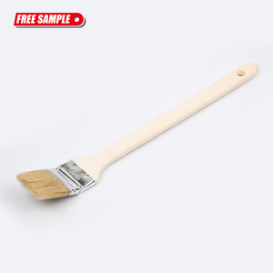 <span class=keywords><strong>Brosse</strong></span> de <span class=keywords><strong>radiateur</strong></span> à long manche en bois courbé avec pinceau de <span class=keywords><strong>radiateur</strong></span> à poils coudés - Product Image 3