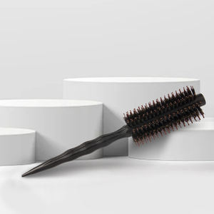 Meilleures ventes Salon de coiffure populaire <span class=keywords><strong>brosse</strong></span> à cheveux ronde en nylon mixte poils de sanglier pour salon - Product Image 4