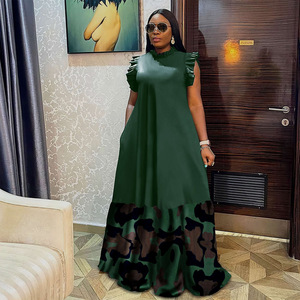 Srs10292 Mới Thời Trang Thanh Lịch Mùa Hè Ăn Mặc Lỏng A-Line Không Tay In Dài Ăn Mặc Phụ Nữ Maxi Dress - Product Image 4