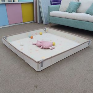 Parcs pour bébés antidérapants à motif personnalisé non toxique Grands parcs de jeux écologiques pour bébés - Product Image 5