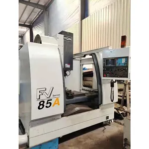 Tayvan kullanılan cnc vmc 650 1060 ycm FV-85A japonya THK lineer kılavuz rayı Fanuc sistemi BT 40 12000rpm ikinci el